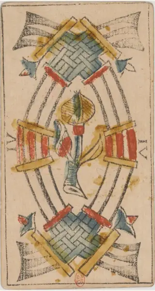 Six d'Épées, The Jean Dodal Tarot