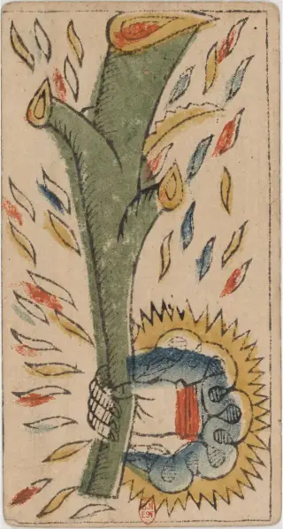 As de Bâtons, The Jean Dodal Tarot