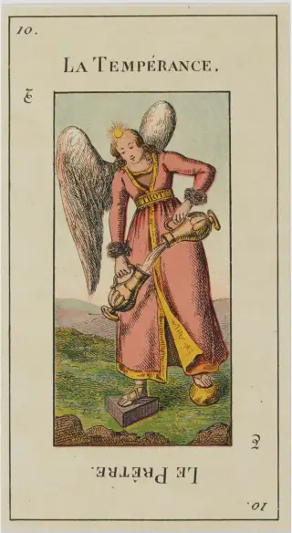 La Tempérance, The Grand Etteilla