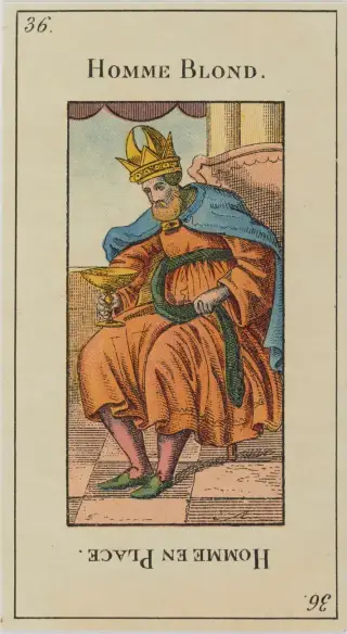 Homme blond, The Grand Etteilla