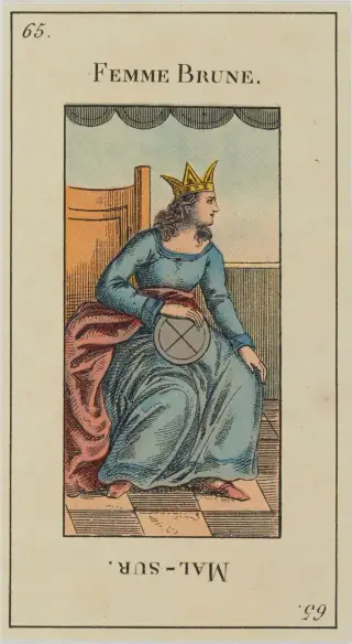 Femme brune, The Grand Etteilla