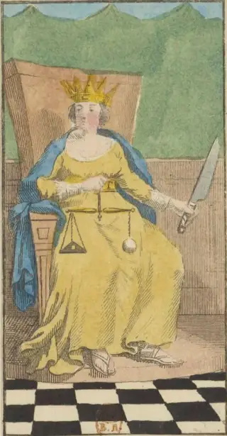 La Justice, The Livre de Thot Etteilla