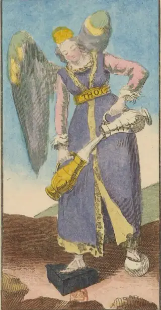 La Tempérance, The Livre de Thot Etteilla