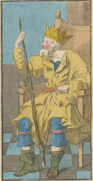 Roi de Bâton, The Livre de Thot Etteilla