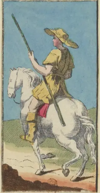 Cavalier de Bâton, The Livre de Thot Etteilla