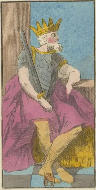 Roi d'Épée, The Livre de Thot Etteilla