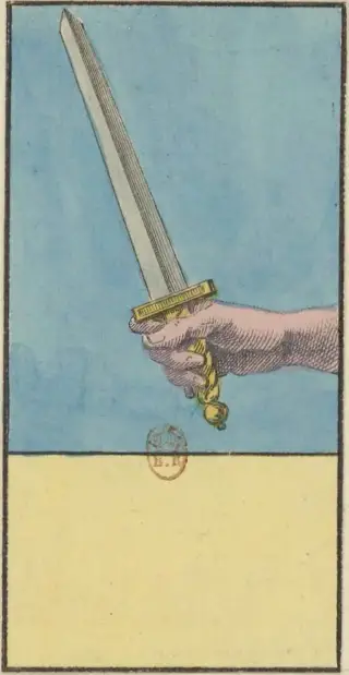 As d'Épée, The Livre de Thot Etteilla