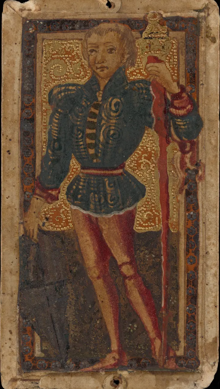 Page of Batons