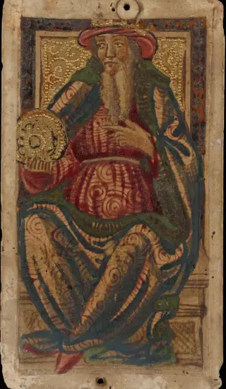 King of Coins, The Este Tarot