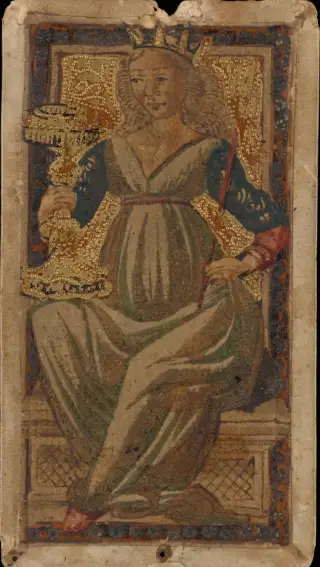 Queen of Cups, The Este Tarot