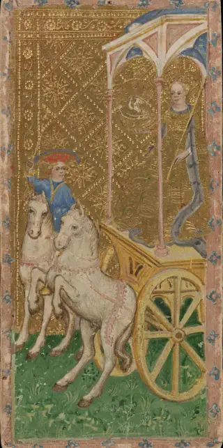 The Chariot, The Cary-Yale Visconti Tarot