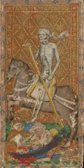 Death, The Cary-Yale Visconti Tarot