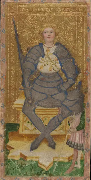 King of Swords, The Cary-Yale Visconti Tarot