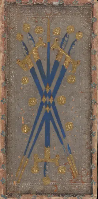 Five of Swords, The Cary-Yale Visconti Tarot