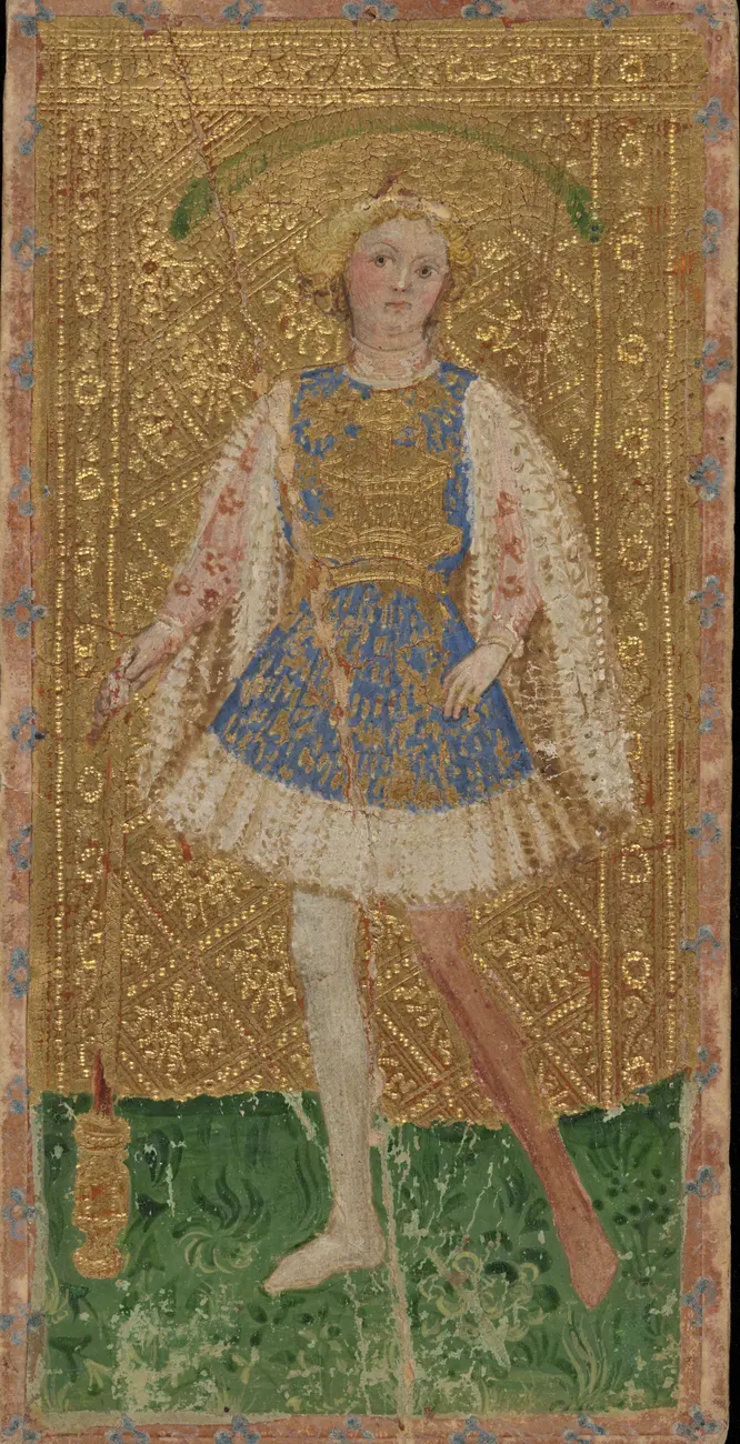 Male Page of Batons