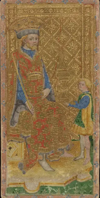 King of Cups, The Cary-Yale Visconti Tarot