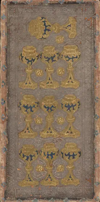 Ten of Cups, The Cary-Yale Visconti Tarot