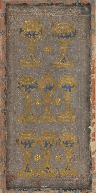 Eight of Cups, The Cary-Yale Visconti Tarot
