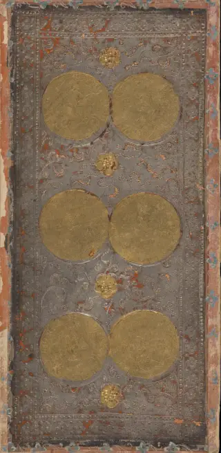 Six of Coins, The Cary-Yale Visconti Tarot