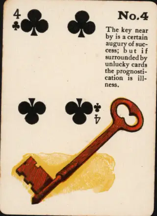 The Key, The Gypsy Witch Cards