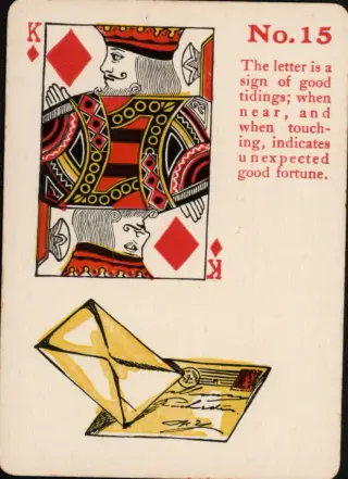The Letter, The Gypsy Witch Cards