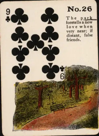 The Park, The Gypsy Witch Cards