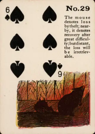 The Mouse, The Gypsy Witch Cards