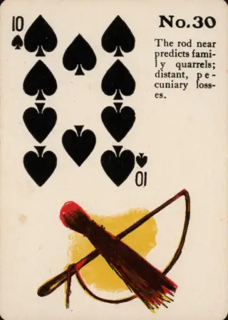 The Rod, The Gypsy Witch Cards