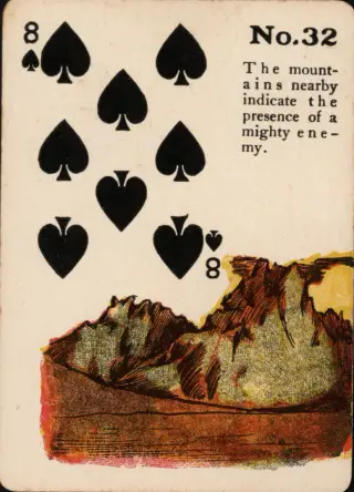 The Mountains, The Gypsy Witch Cards
