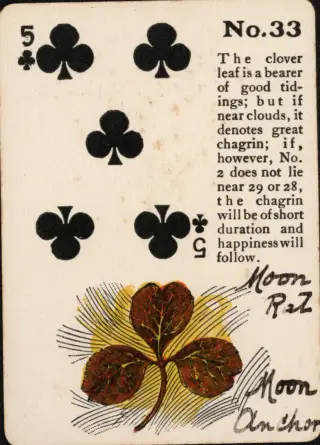 The Clover, The Gypsy Witch Cards