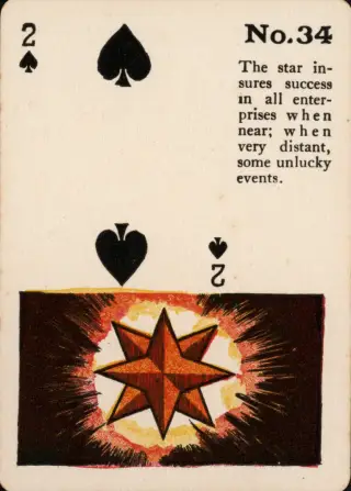 The Star, The Gypsy Witch Cards