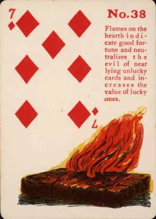 The Flames, The Gypsy Witch Cards