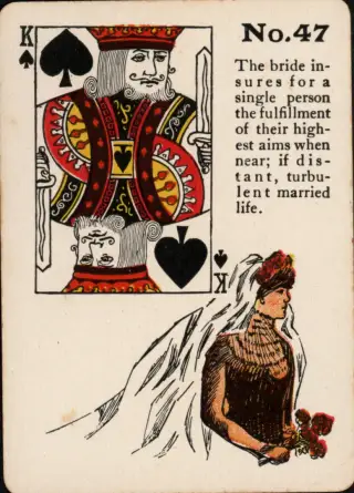 The Bride, The Gypsy Witch Cards