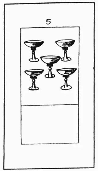 5 Pokale, The Kurtzahn Tarot