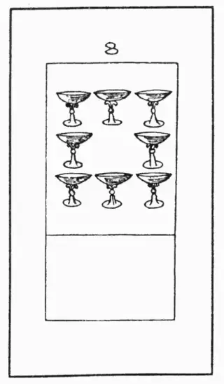 8 Pokale, The Kurtzahn Tarot