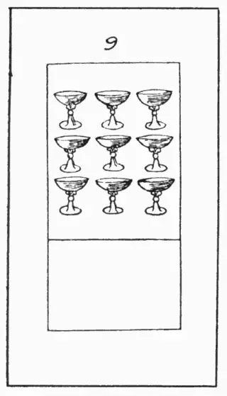 9 Pokale, The Kurtzahn Tarot