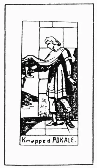 Knappe der Pokale, The Kurtzahn Tarot