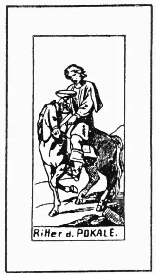 Ritter der Pokale, The Kurtzahn Tarot