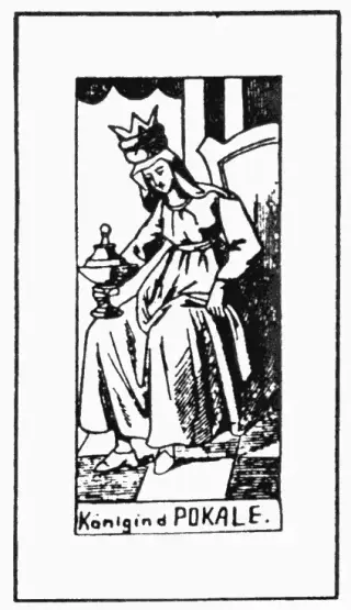 Königin der Pokale, The Kurtzahn Tarot
