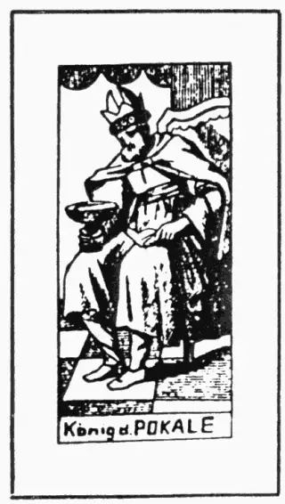 König der Pokale, The Kurtzahn Tarot