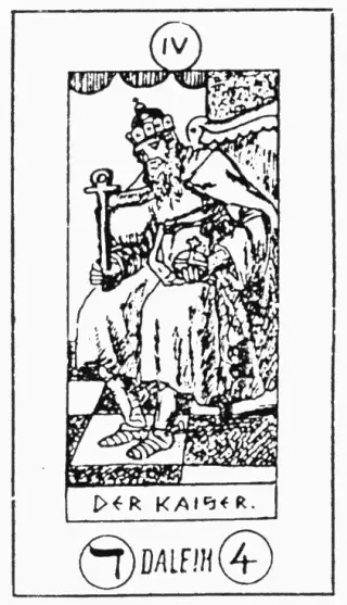 Der Kaiser, The Kurtzahn Tarot