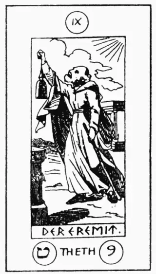 Der Eremit, The Kurtzahn Tarot