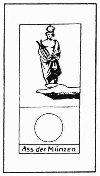 Ass der Münzen, The Kurtzahn Tarot