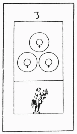3 Münzen, The Kurtzahn Tarot