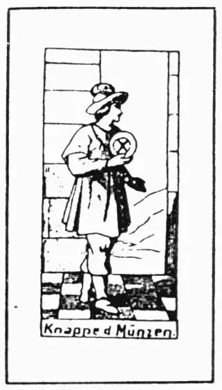 Knappe der Münzen, The Kurtzahn Tarot
