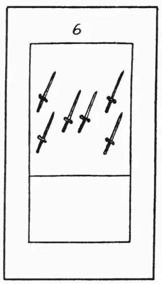 6 Schwerter, The Kurtzahn Tarot