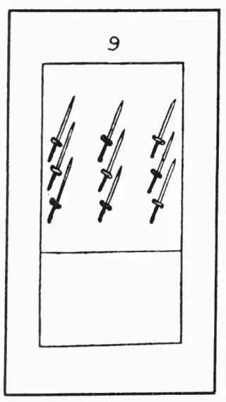 9 Schwerter, The Kurtzahn Tarot