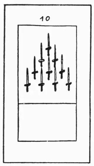 10 Schwerter, The Kurtzahn Tarot