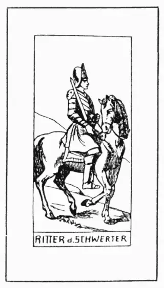 Ritter der Schwerter, The Kurtzahn Tarot