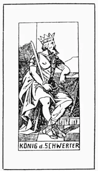 König der Schwerter, The Kurtzahn Tarot